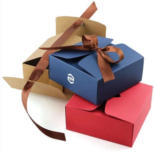 Rigid Kraft Gift Boxes | Custom Printed Hard Paper Gift Boxes Wholesale